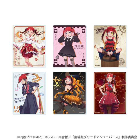 『グリッドマンユニバース』アクリルカード23/飛鳥川ちせBOX コンプリートセット(全6種)(描き下ろしイラスト)